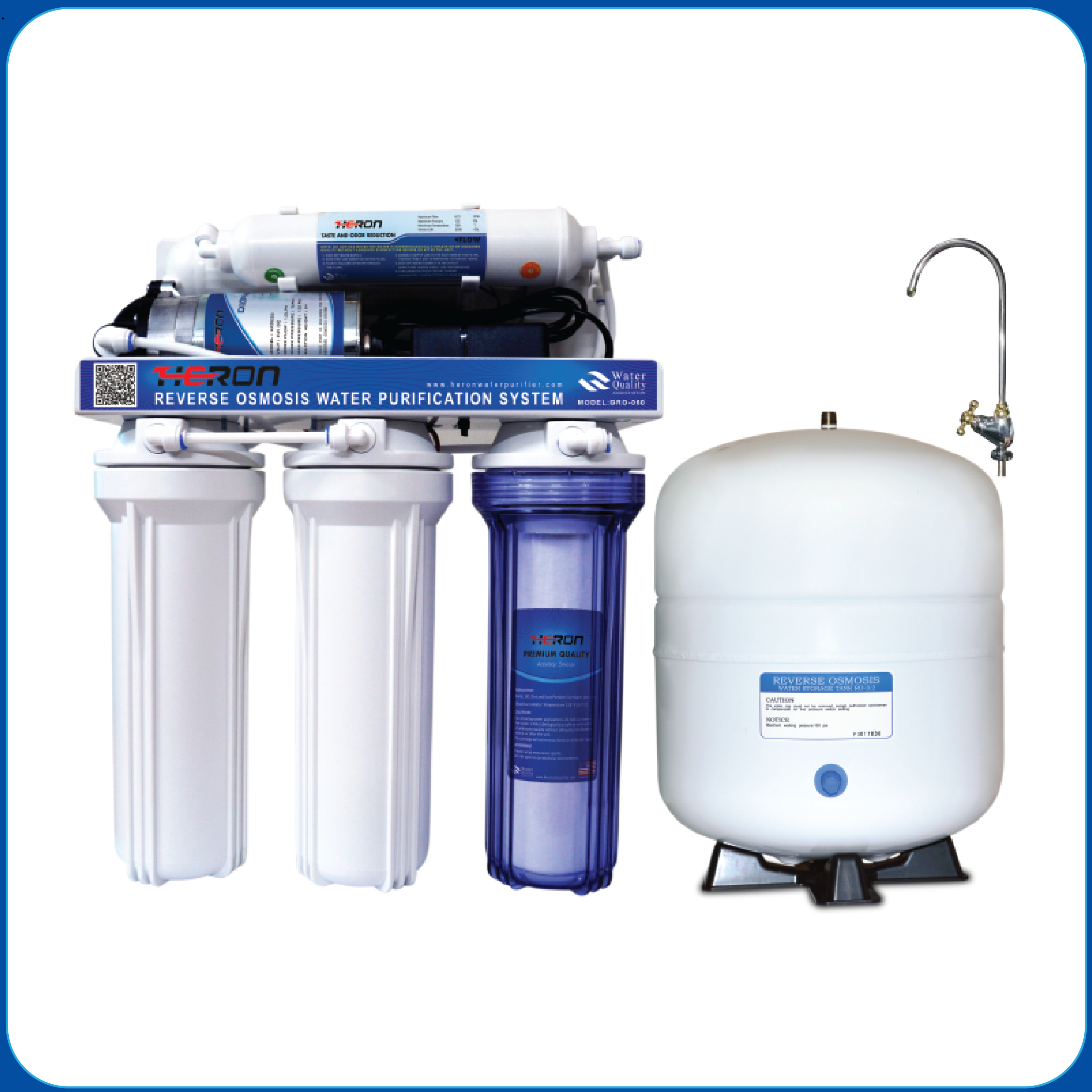 Heron-GRO-060-6-Stage-Reverse-Osmosis-System-Waterela Heron GRO-060 Price in BD 2026