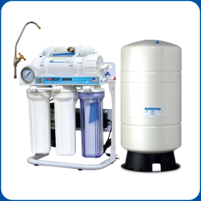 Heron GRO-400-10 Commercial Reverse Osmosis System with 11 Gallon Pressure Tank