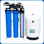 Kristel Plus 5-Stage Reverse Osmosis Water Purifier with Tank and Accessories Studio Shot - Waterela