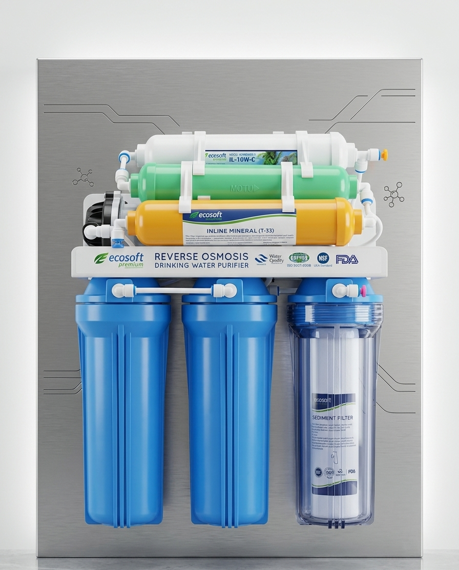 Eco soft 7 Stage Ro Water Purifier Machine for Home Eco soft 7 Stage Ro Water Purifier Machine for Home