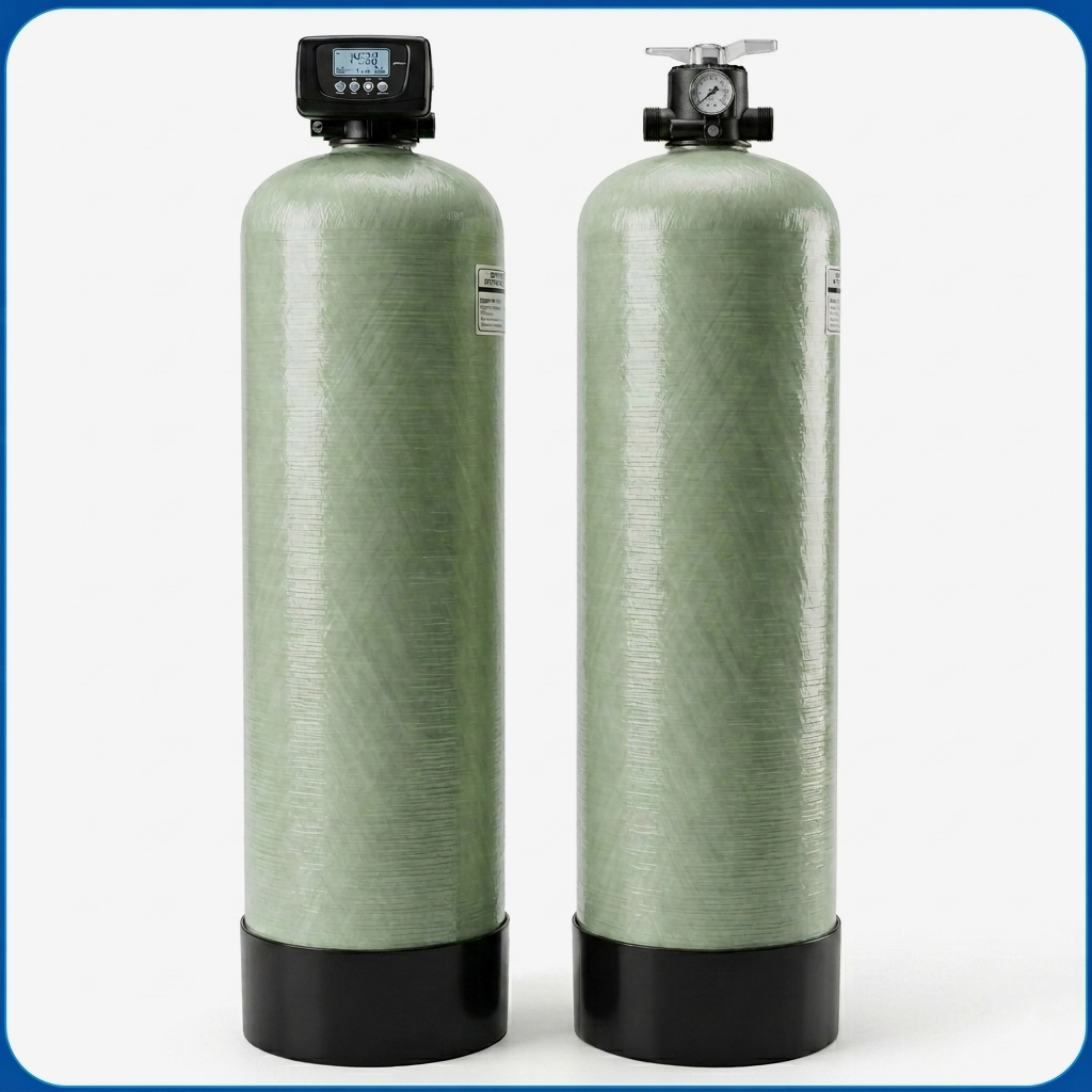 1252 FRP vessel 1252 FRP Vessel water filter tank for iron removal plant in Bangladesh