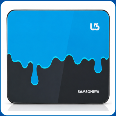 SAMSONEYA U6 RO Water Purifier Blue Black Front View