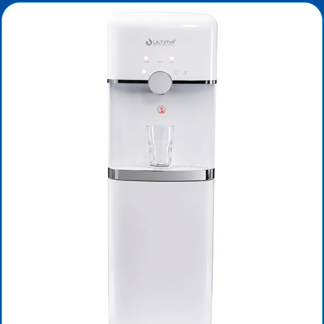 waterela-frame..22 :Ultima Elite RO Water Purifier UCTD-1643 model standing water dispenser with hot cold normal features for home and office Bangladesh